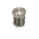 SS Plug NPT Adapter Hex Male End Commercial Stainless Steel 304.